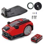 Einhell professional robot tondeuse freelexo cam plus 600 pxc (18v 600 m�) livr� avec batterie 40ah et ...