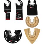 Einhell set de 6 accessoires universels pour outils multifonctions pour le bois m�tal plastique et carreaux ...