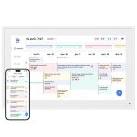 Ekasn cadre photo numrique calendrier intelligent 15. 6 agenda modernis cadre photo mto menus - maison&bur ...
