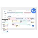 Ekasn cadre photo num�rique calendrier intelligent 156 ma�tre gestion du plan affichage - auto - sync ...