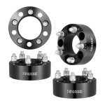 �largisseur de voie 4pcs �paisseur 51 mm - vevor - entretoises de roue 5 boulons - compatible avec jeep ...