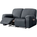Elastique canap relax sofa housse avec poche 2 place fauteuil relax housse de canap antidrapant les ...