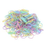 �lastiques � cheveux en plastique color�s �lastiques pour filles tout - petites