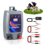 lectrificateur clture 12v pro 10km btail grands animaux levage ferme contrle scurit parcs pturage ...