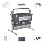 lectrique berceau cododo - magic zc - lit voyage bb lit bebe barreau 0 - 2ans lecteur bluetooth et ...