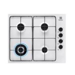 Electrolux table de cuisson  gaz 60cm 4 foyers - egs6414w