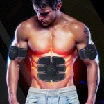 Electrostimulateur appareil de musculation abdominaux bras cuisses ceinture abdo appareil de fitness ...