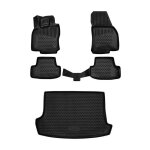 Element 3d ensemble complet tapis de sol & coffre pour peugeot 408 ii 2017 - 2024