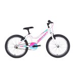 Vélo eleven play 20 fille blanc / rose unique Vélo eleven play 20 fille blanc / rose unique