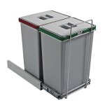 Elletipi pf0144b2poubelle de tri sélectif extractible pour base - pf01 44b2 Elletipi pf0144b2poubelle de tri sélectif extractible pour base - pf01 44b2