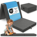 Eloneo matelas pliable 70x190x9 cm lit d?appoint h2 pour adulte / enfant housse amovible id�al voyage ...