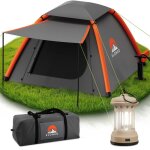 Eloneo tente gonflable avec auvent & pompe � air ? tente de camping imperm�able ultra - l�g�re tente ...
