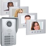 Interphone vido - elro - dv4000 - 4 - camra full hd 1080p - vision nocturne - 4 appartements