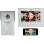Interphone de porte ip - elro - dv4000ip - camra full hd 1080p - vision nocturne - moniteur 7 pouces ...