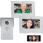 Elro dv4000ip2 interphone porte vido ip wifi - 2 appartements - camra full hd 1080p avec vision nocturne ...
