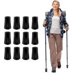 Embouts pour b�tons de marche nordique 12 pi�ces 11 mm capuchons de protection embouts en caoutchouc ...