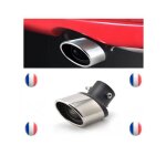 Embout echappement bordure chrom�e sortie 6 cm / 60 mm pour audi mercedes bmw peugeot renault citro�n ...