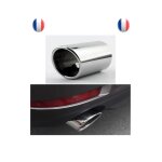 Embout echappement silencieux 76cm chrome sortie simple pour golf audi skoda bmw mercedesvehicules compatible ...