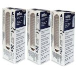 Embouts welch allyn pour thermomtre braun thermoscan pro 6000 ? 3 botes (60 embouts) jetables