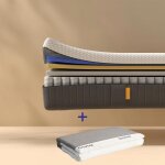 Emma matelas hybride ii 180x200 + prot�ge - matelas m�moire de forme + ressorts meilleur choix emma dos ...