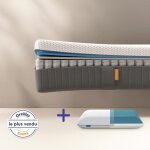 Emma matelas pack original ii 90x190 cm + oreiller original ressorts + mousse � m�moire de forme confort ...