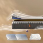 Emma pack matelas emma original + 140x190 + 2 oreillers emma original confort elite + couette �t� emma ...