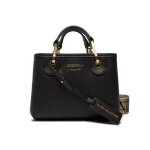 Emporio armani myea - mini sac cabas avec imprim� cerf noir ew000382 - af12103 - mc032