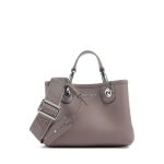 Emporio armani myea - mini sac cabas avec imprim� cerf taupe ew000382 - af12036 - m1057