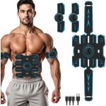 Ems electrostimulateur musculaire ems ceinture abdominale electrostimulation abdos musculation appareil ...