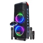 Enceinte active 600w aiwa kbtus - 608 - eclairage frontal rvb / bluetooth usb / hyperbass jeu de lumière ... Enceinte active 600w aiwa kbtus - 608 - eclairage frontal rvb / bluetooth usb / hyperbass jeu de lumière ...
