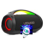 Enceinte autonome 500w hifi - buetooth usb ledwood xtr500 ipx6 powerbank multiple link 110w rms batterie ...