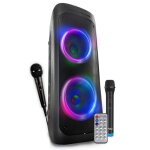Enceinte autonome dj 1000w lumineuse lecteur cd batterie bluetooth usb sono radio partybox soirée fête ... Enceinte autonome dj 1000w lumineuse lecteur cd batterie bluetooth usb sono radio partybox soirée fête ...