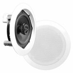 Enceinte bibliothque - pyle - pdic61rd - 200 watts - 70hz - 20khz - montage encastr