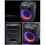 Enceinte bluetooth - sono - karaoke - 150w - autonomie 5h - effets led rgb Enceinte bluetooth - sono - karaoke - 150w - autonomie 5h - effets led rgb