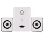 Enceintes de bureau aliment�es par usb avec caisson de basses pour pc ordinateur portable tablette ordinateur ...