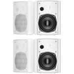 Enceintes dext�rieur studiofinix 600w bluetooth 5. 25 pouces �tanches - 4 haut - parleurs blancs