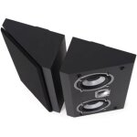 Enceintes dynavoice magic fx - 4 noir - paire pour dolby atmos