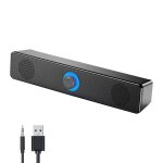 Enceintes filaires 3d surround avec caisson basses compatibles pc tv home cin�ma amplification sonore ...