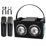 Enceinte karaoké bluetooth portable pour enfant adulte - 2 mini 2 micros sans - effets de lumièrepour ... Enceinte karaoké bluetooth portable pour enfant adulte - 2 mini 2 micros sans - effets de lumièrepour ...