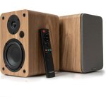 Enceintes monitoring actives vulkkano a4 avec woofer 4 bluetooth 5. 0 design �l�gant