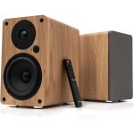 Enceintes monitoring actives - vulkkano - a5 arc - woofer 5. 25 - bluetooth 5. 0 - design �l�gant