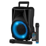 Enceinte sonorisation - fsd08 - 8 20cm - 200w - batterie - effet ring led - usb sd bluetooth tws - 2 ... Enceinte sonorisation - fsd08 - 8 20cm - 200w - batterie - effet ring led - usb sd bluetooth tws - 2 ...