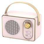 Enceintes stro rtro sans fil enceintes bluetooth portables vintage avec un son puissant