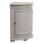 Encoignure basse - mdf - blanc - interiors