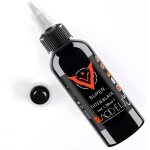 Encre de tatouage permanente noire pure pour tracer des tatouages tribaux - 60 ml - pigment v�g�talien ...