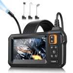 Endoscope industriel hd 1920pip67 �tanche cam�ra dinspection serpent avec 43 �cran lcd et 8 ledc�ble ...