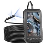 Endoscope  triple objectif - vevor - camra endoscopique - pour inspection automobile vidange canalisation ...