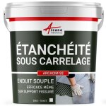 Enduit détanchéité sous carrelage dalle / chape extérieure - arcacim s2 20 kg - blanc Enduit détanchéité sous carrelage dalle / chape extérieure - arcacim s2 20 kg - blanc