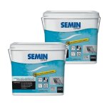 Enduit de lissage - semin - finition des murs - intérieur - seau 10 kg (lot de 2) Enduit de lissage - semin - finition des murs - intérieur - seau 10 kg (lot de 2)