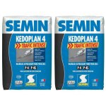 Enduit de ragr�age autolissant kedoplan 4 traffic intense semin - int�rieur / ext�rieur - sac 25 kg (lot ...